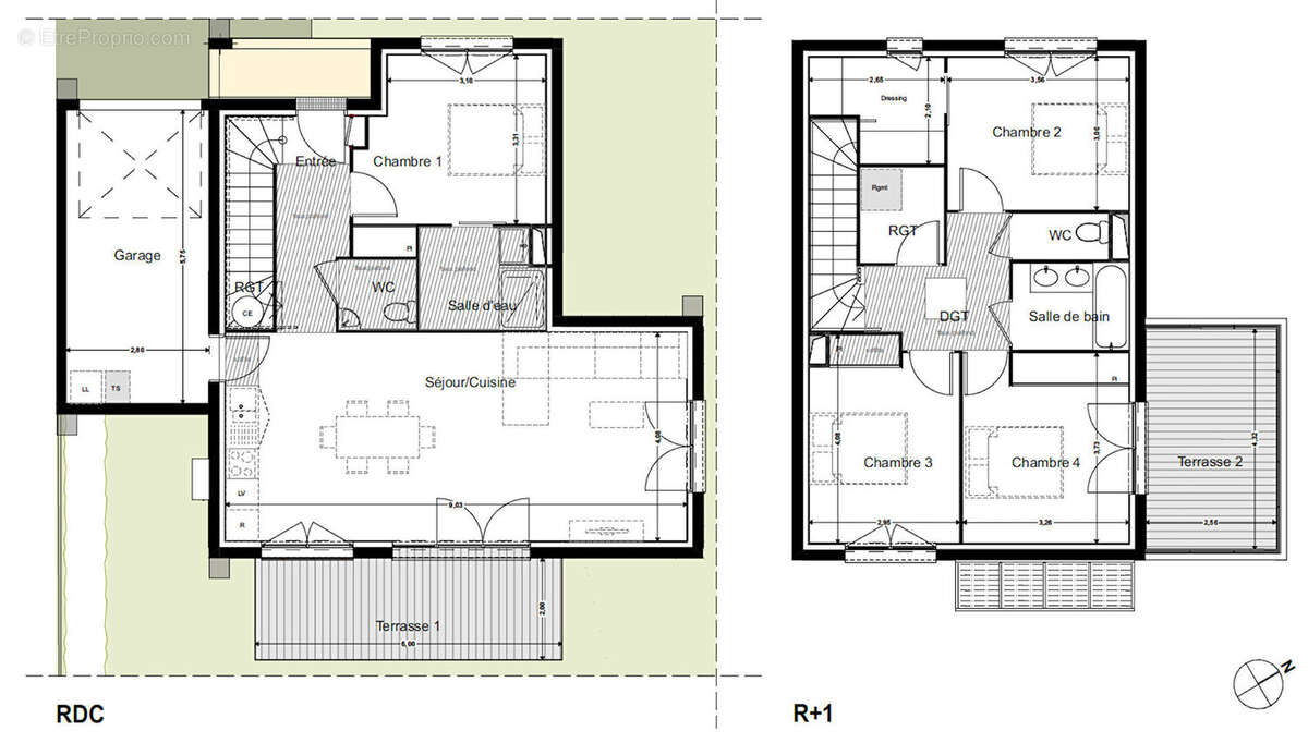 Maison à MONTRABE