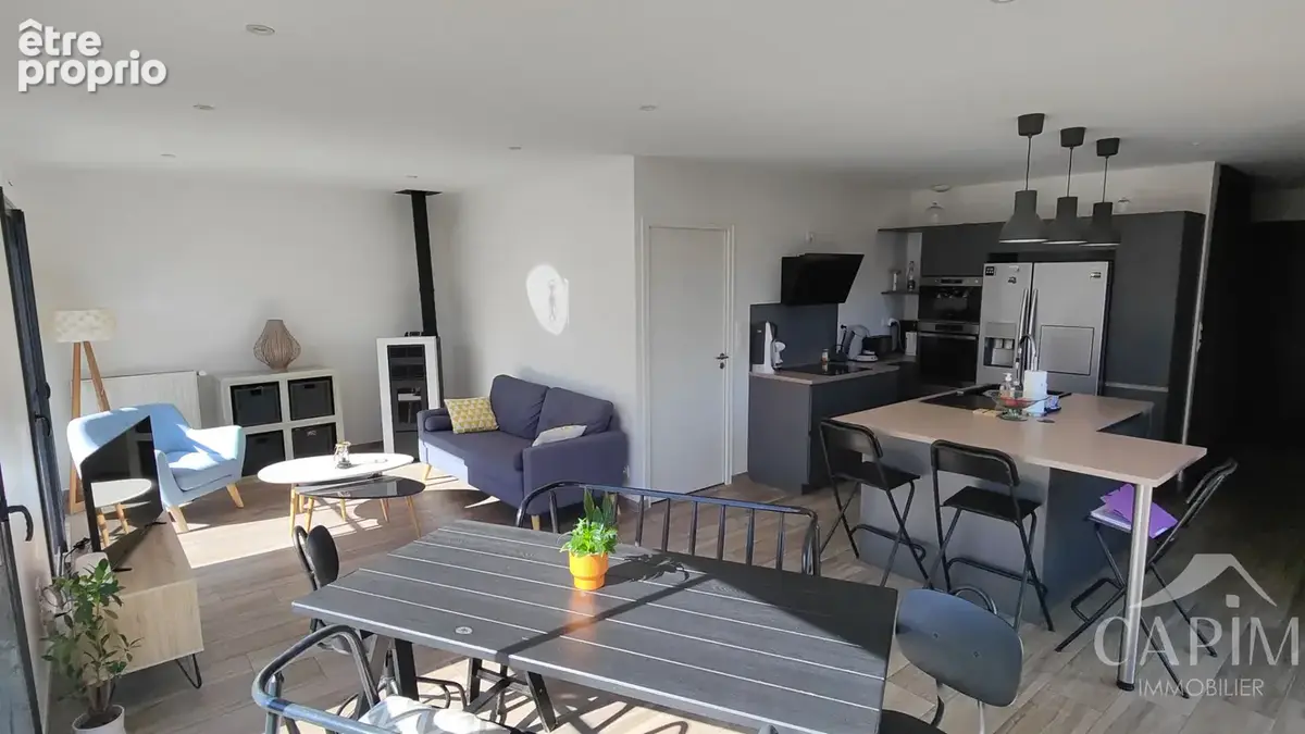 Maison plain pied 2019 Gosne 6 pièce(s) 97 .3m², RT2012, 3ch, 1 bureau, terrain 473m², 3km de l'A84. - photo 2