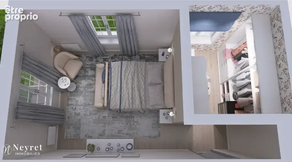 en duplex Jardin de 450 m2 vendu en plateau à aménager Sérézin-du-Rhône - photo 13