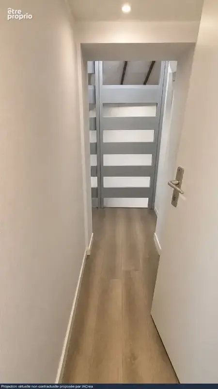 Appartement T1 en duplex  de 27.82 m²  vendu loué  - DOL DE BRETAGNE CENTRE - photo 4