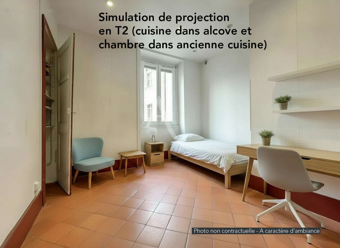 Appartement Lyon Studio 41 m2 - photo 12