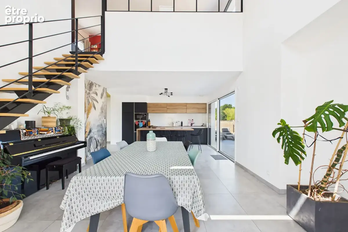 Maison contemporaine de plain pied -156 m² - terrain 1040 m² - la roche sur yon - photo 3