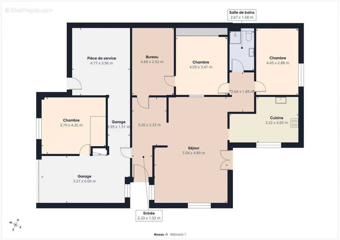Propriété familiale composée de 2 logements – Terrain – Piscine – Tourrette-Levens - photo 39