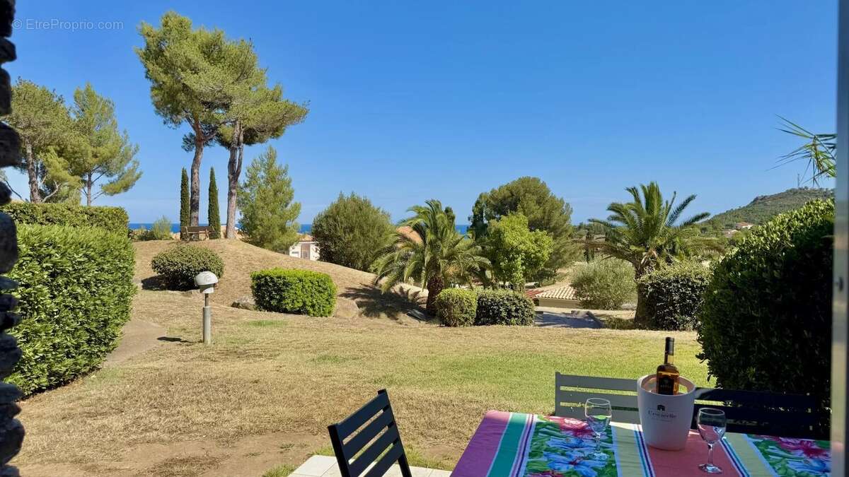 Agay cap esterel village t3 type large jardin sud est vue mer - photo 9