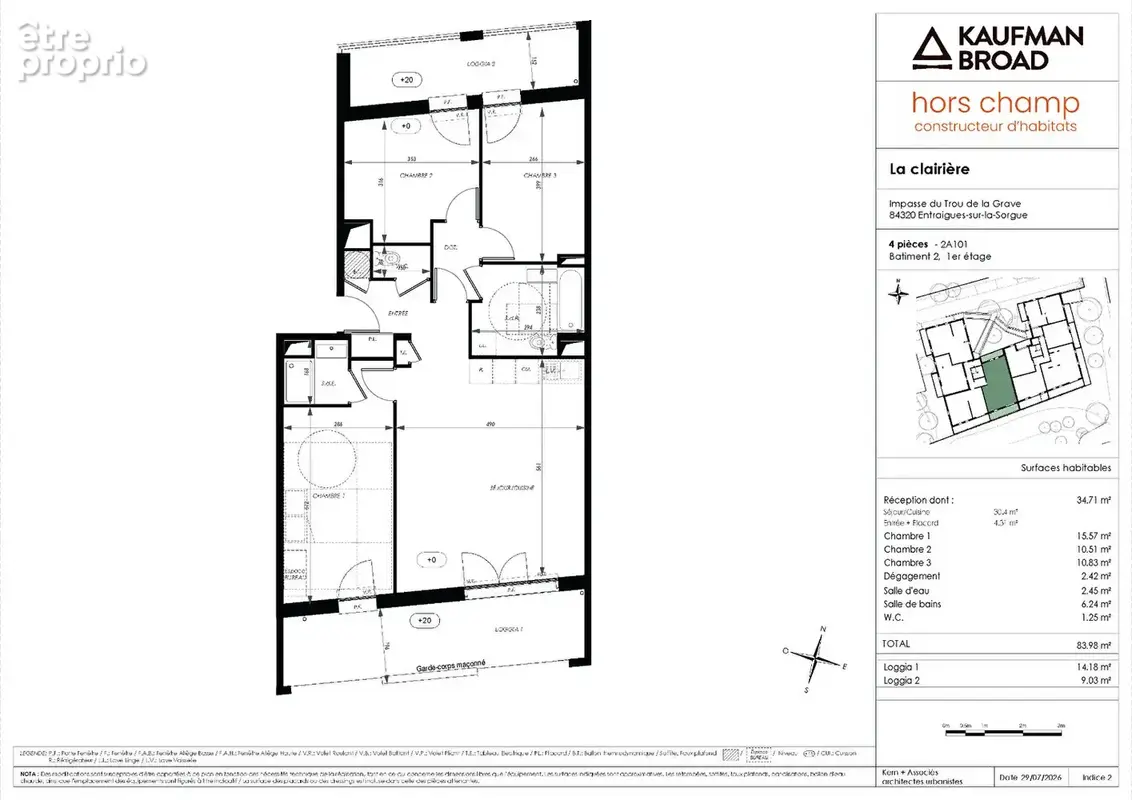Appartement 83m² à entraigues-sur-la-sorgue - photo 5