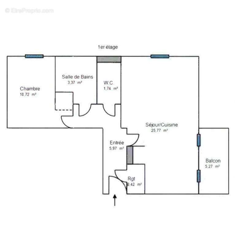 Appartement à BOUCHEMAINE