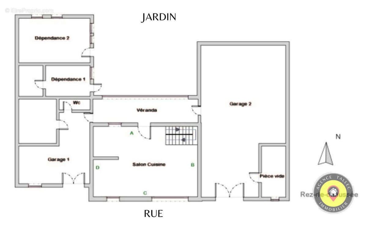 Maison à PLOUBALAY