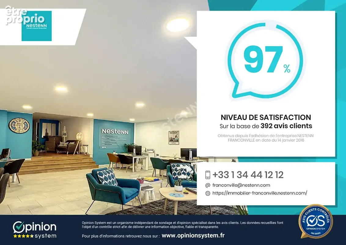 Appartement Franconville 4 pièces résidence esprit ville gare de Franconville - photo 10