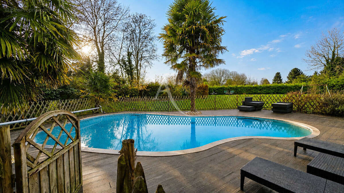 Maison moderne  chambres sous-sol dressing piscine - photo 3