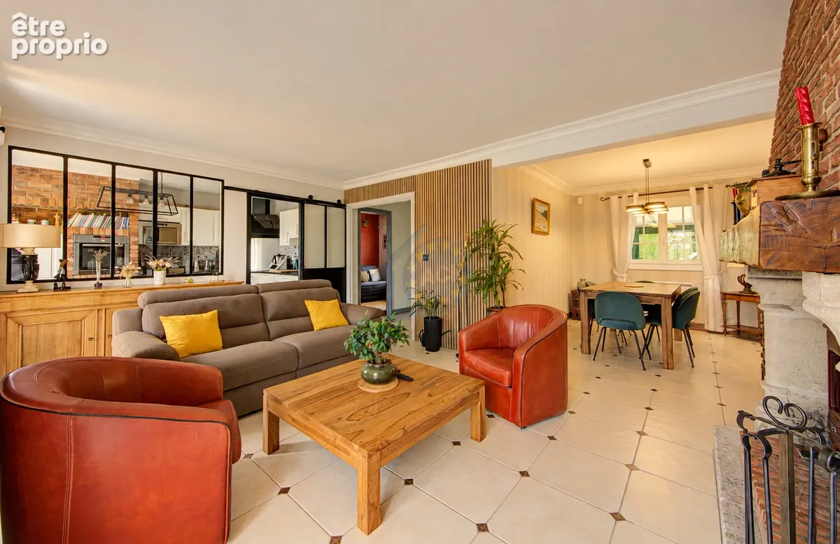Maison Juziers - 120 m² hab - 4 chambres - 780 m² terrain - sous-sol total - photo 2