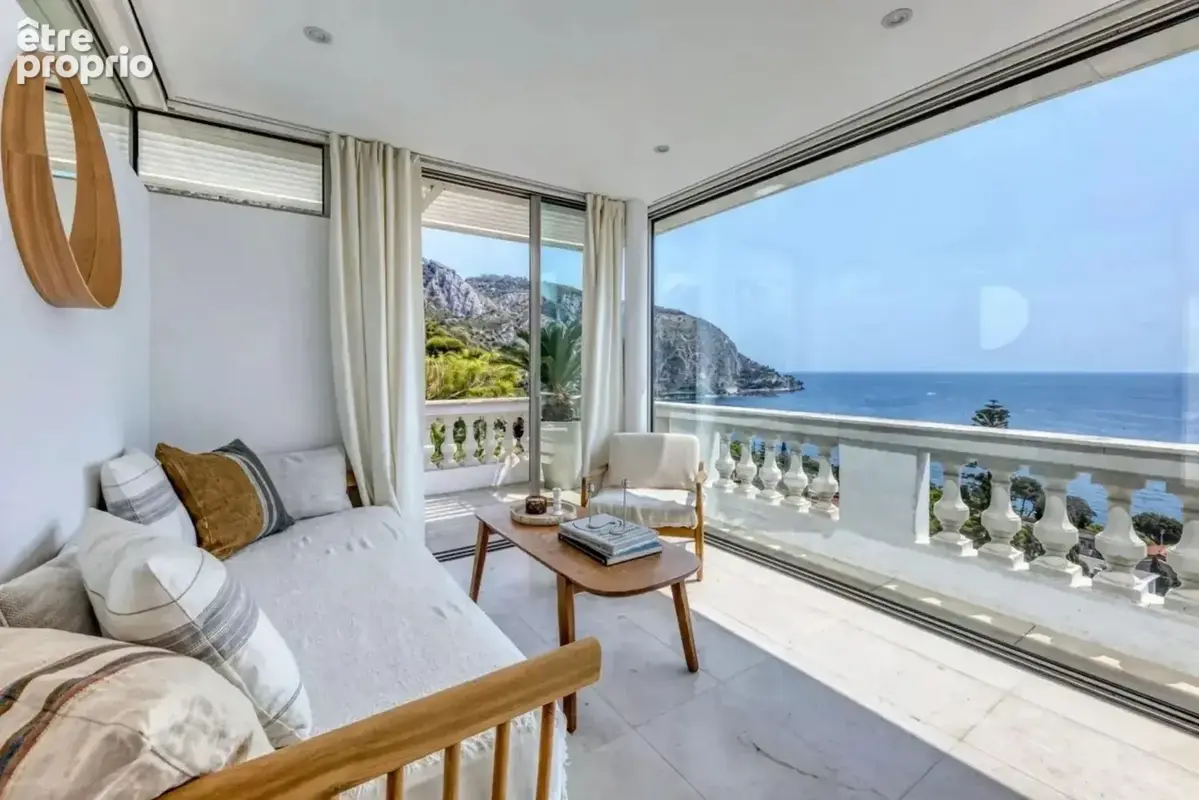 Eze bord de Mer, villa de charme, belle vue mer. - photo 8