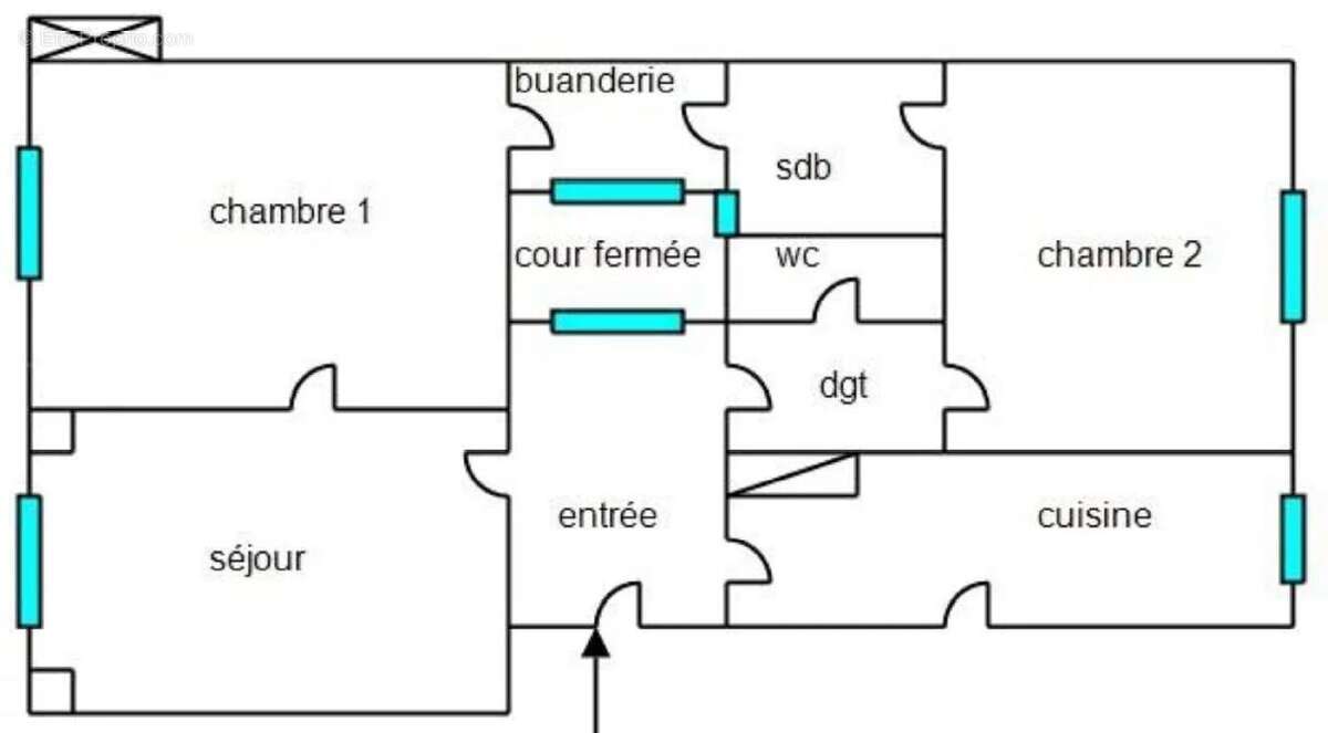 Appartement à PARIS-17E