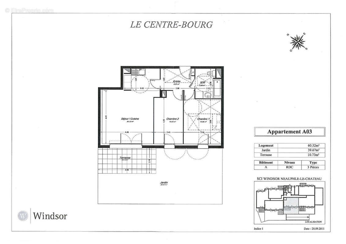 Appartement à NEAUPHLE-LE-CHATEAU