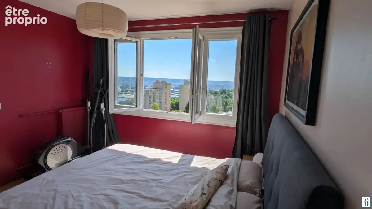 Appartement de 50 m² .Vue panoramique sur Rouen et la Seine . Idéal premier achat ou investissement - photo 5