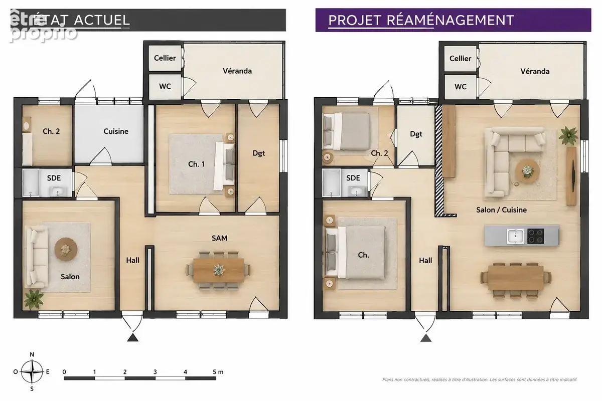 Exclusivite - a vendre - maison plain-pied a renover - photo 2
