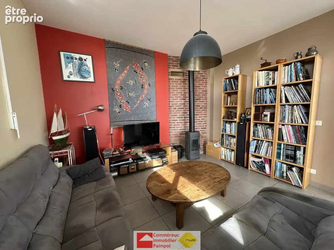 PLOUBAZLANEC, VUE MER, Maison contemporaine 99m2, 3 chambres - photo 4