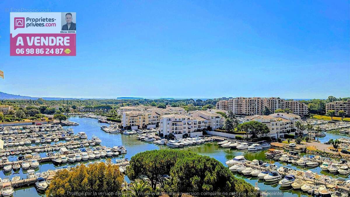 3 pieces cannes marina vue mer - photo 2