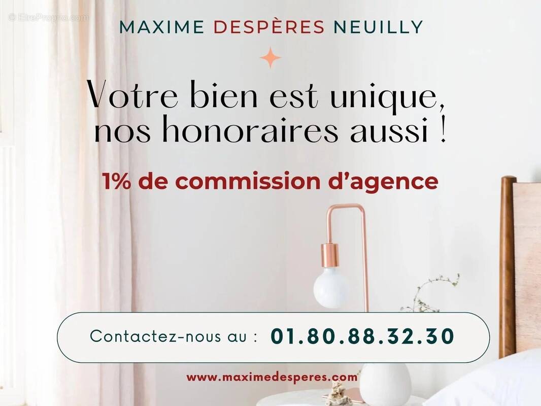 Neuilly - Saint James - Rez de jardin 4 chambres - photo 22