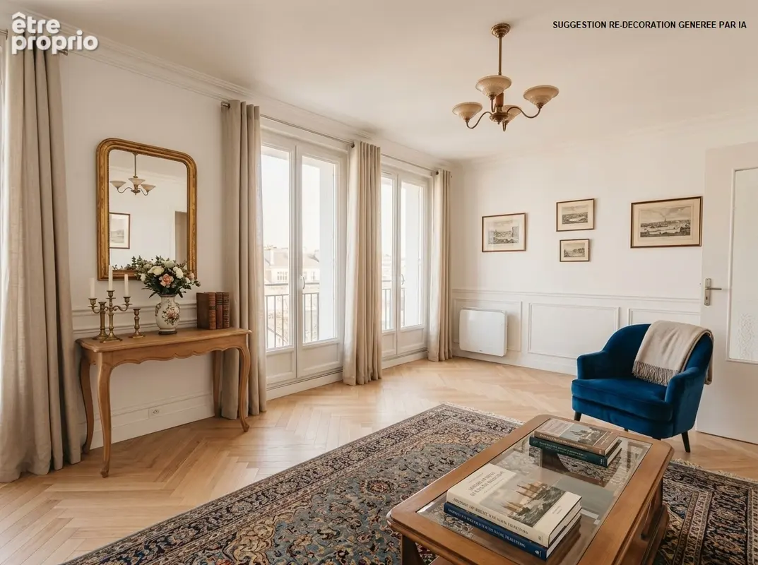 Brest-Hypercentre-Appartement 75 M² -2 chambres - balcon-vue mer - ascenseur - photo 2