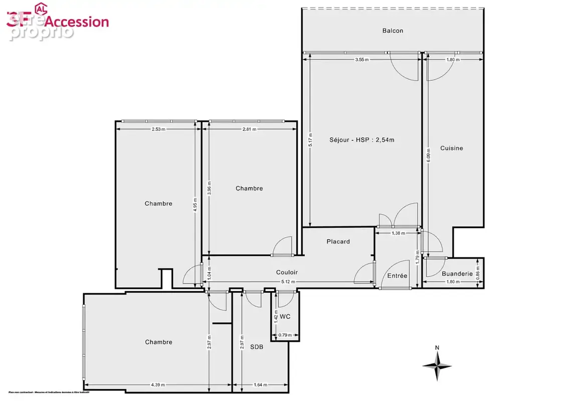 A VENDRE : Appartement 4 pièces – Meaux - photo 12