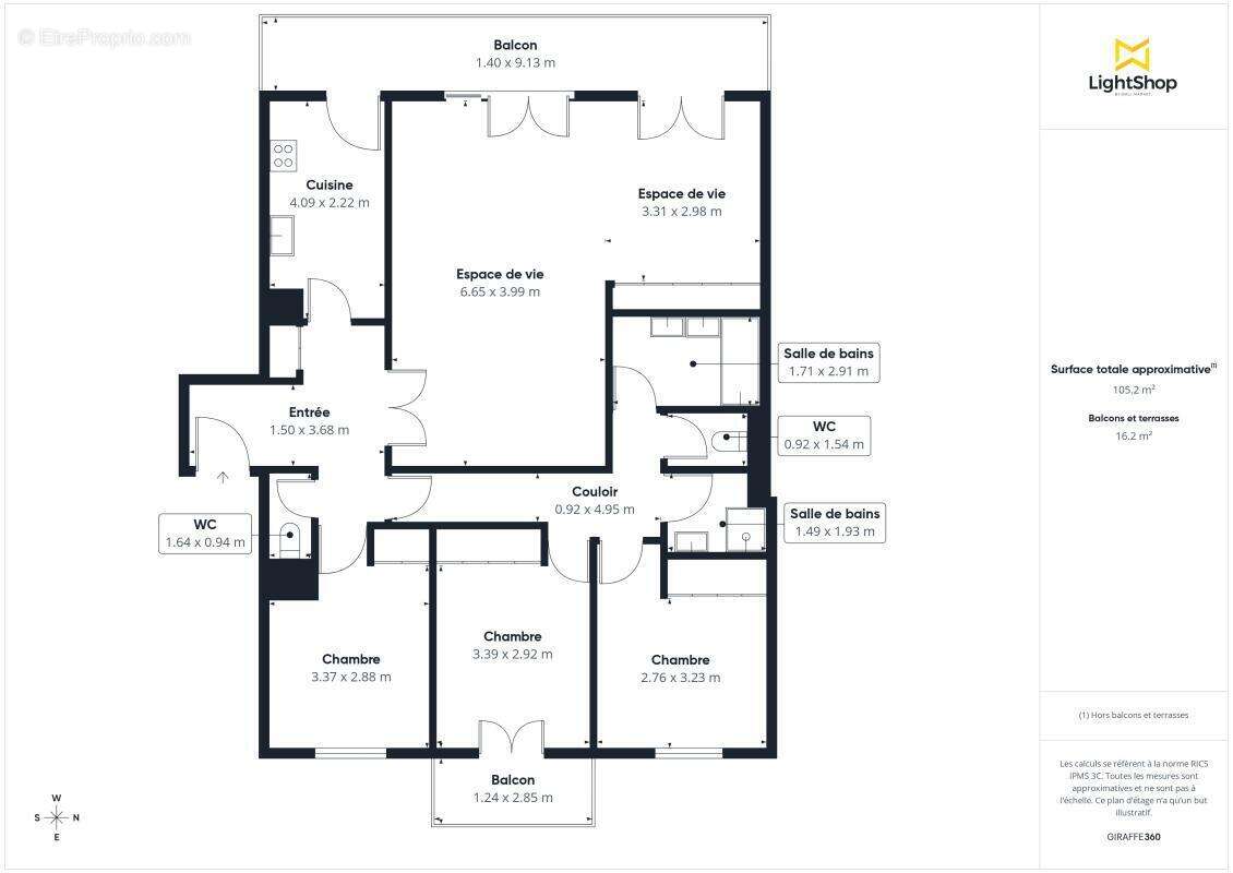 Appartement à BORDEAUX