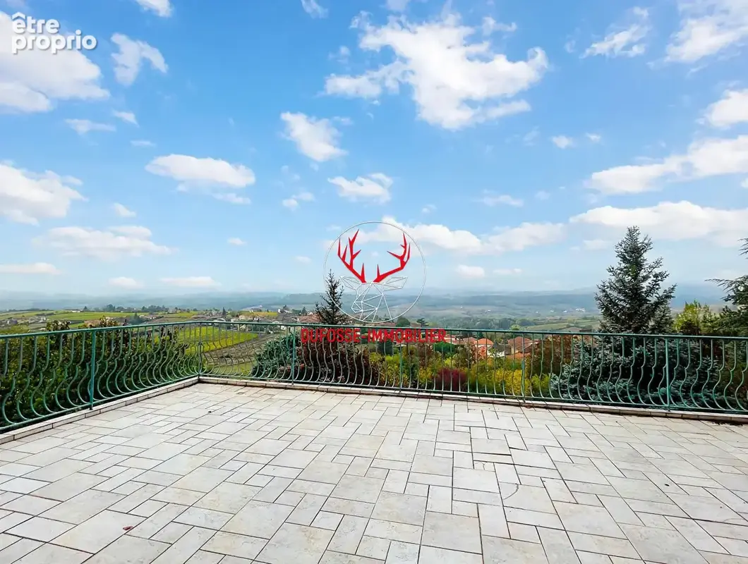 VAL D'OINGT (69620)  Belle Propriété Familiale avec Espace Indépendant 87 m² pour activité Libérale et Gîte de 62 m², sur 2 400  - photo 7