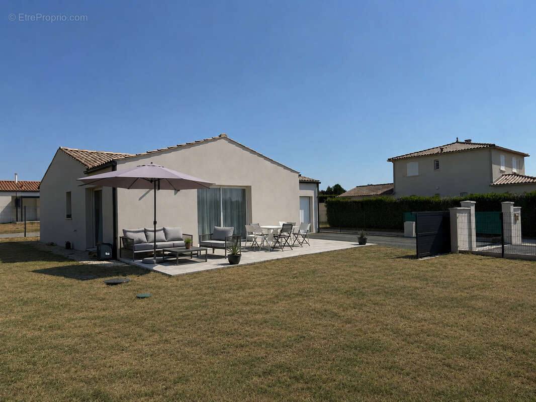 Maison neuve lumineuse - excellent dpe   à 15 min de saintes - photo 3