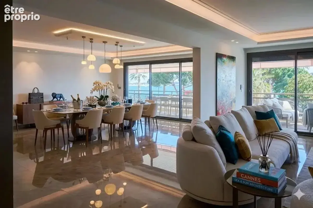Cannes croisette – appartement d’exception 5 chambres – vue mer panoramique - photo 42
