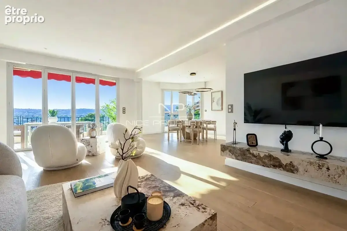 Mont Boron, Superbe appartement 3 pièces avec vue mer à Nice - photo 4