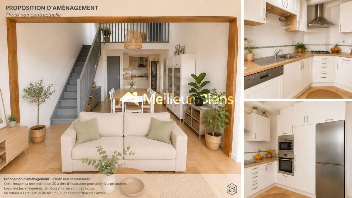 Maison 75 m² – 3 chambres – Piscine – Terrain 280 m² - photo 5