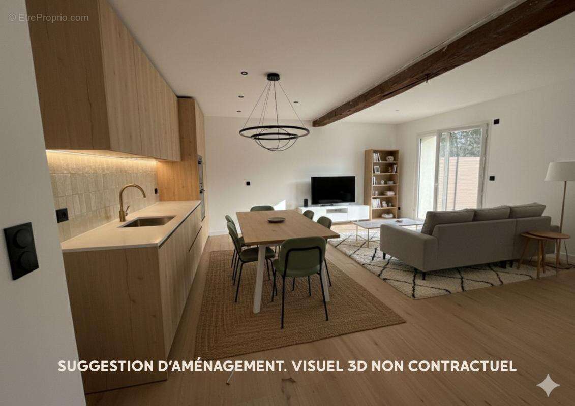 Appartement à FONTAINES-SUR-SAONE