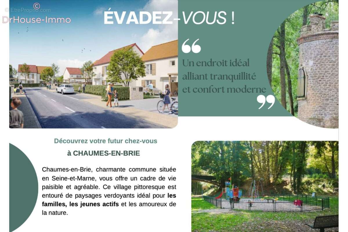 Maison à CHAUMES-EN-BRIE