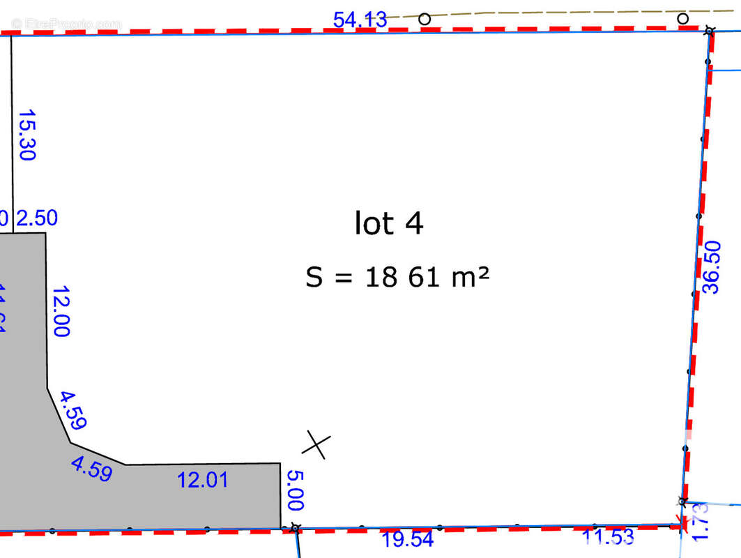 Terrain 1861 m² à Bouzonville-Aux-Bois  - photo 2
