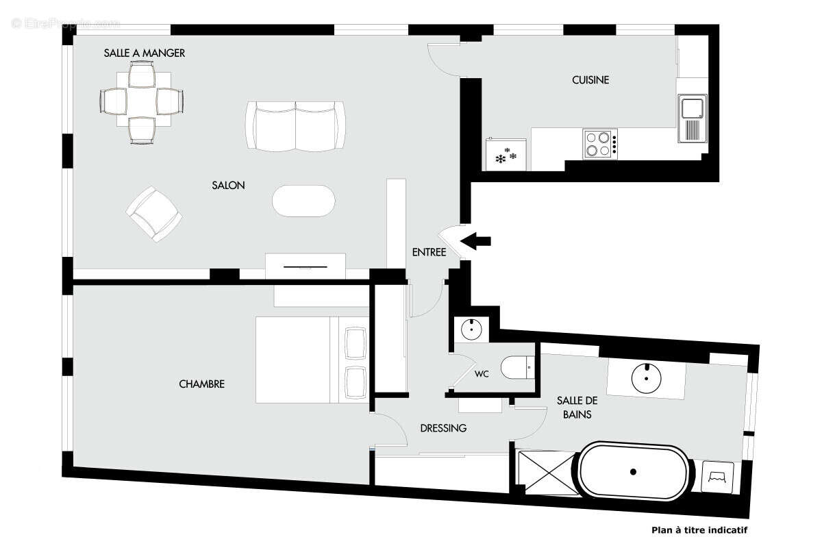 Appartement à PARIS-2E