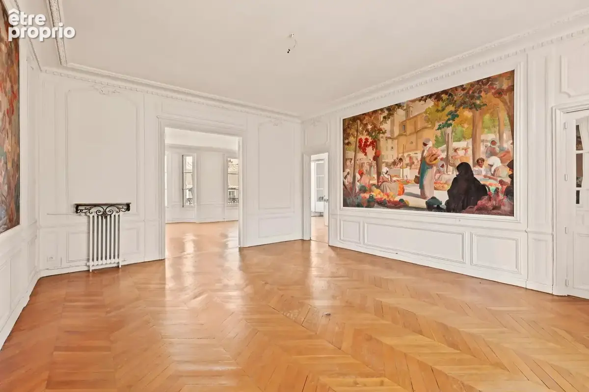 Paris 17e – Wagram/Ampère – Appartement familial de réception avec balcon et vues dégagées - photo 10