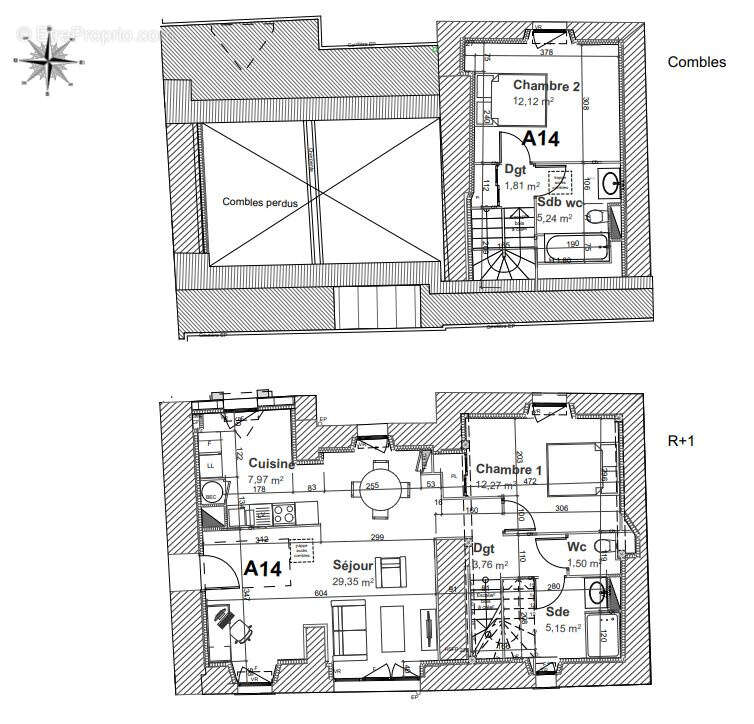 Appartement à CORMELLES-LE-ROYAL