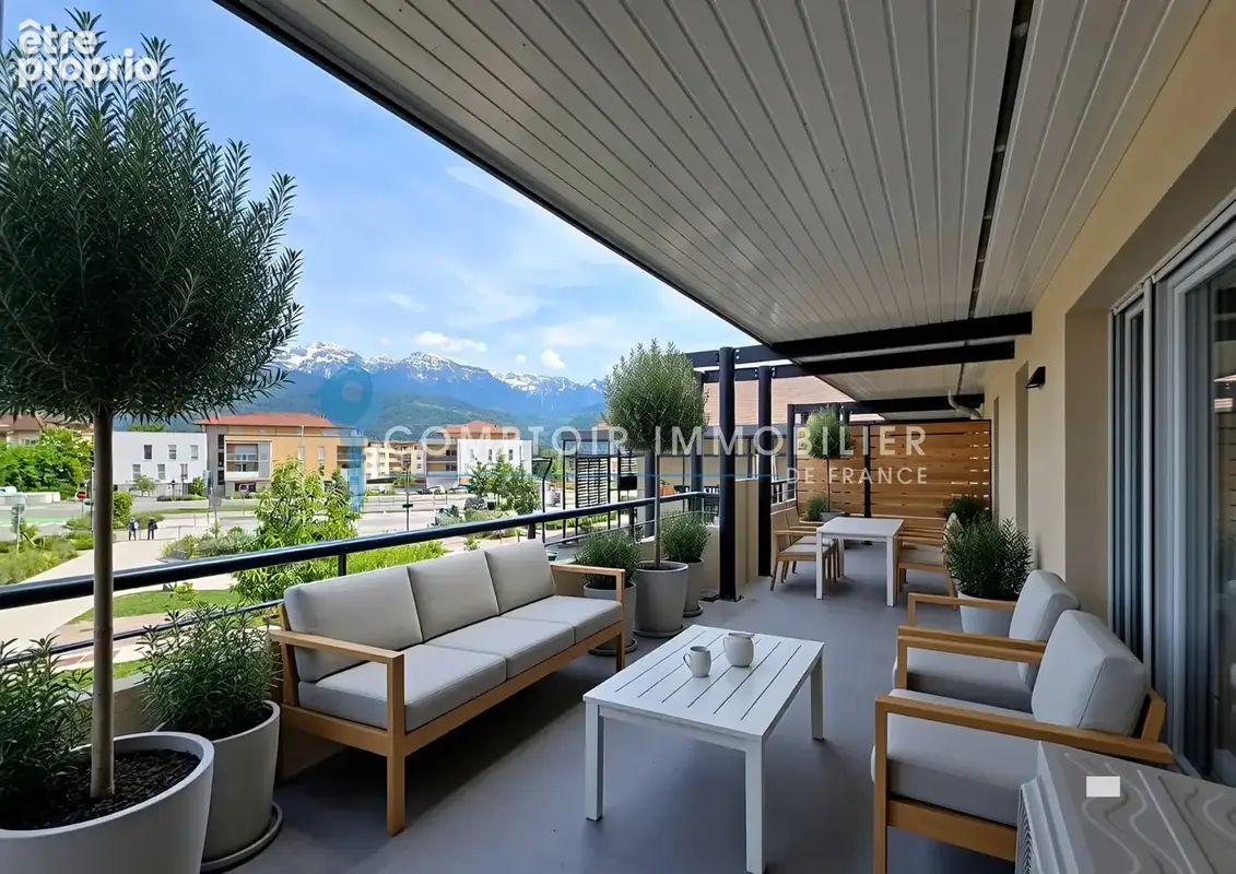 Appartement a vendre - montbonnot 38330 - agence immobiliere - grande terrasse -  neuf - immobilier - gresivau - photo 11