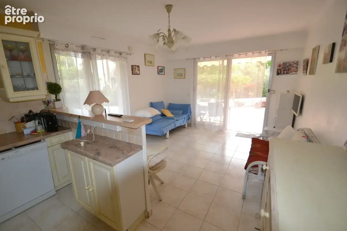 Golfe juan residentiel exclusivite 2/3 pieces 52 m2 rez de jardin parking - photo 8
