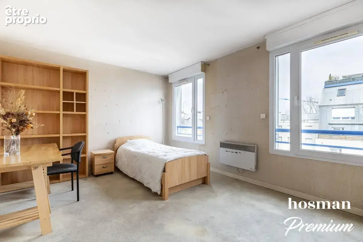 Duplex de 147 m2 - Dernier étage - Traversant et avec un balcon - 4 chambres - Proche canal / Métro église de Pantin - photo 8
