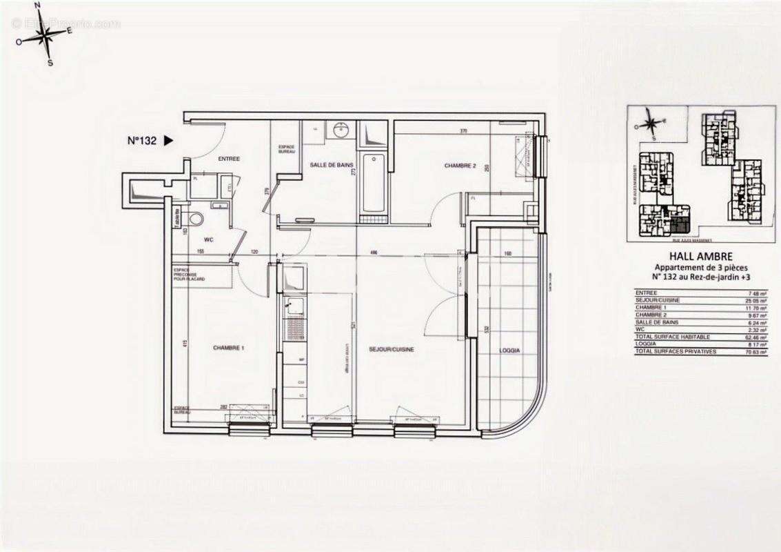 Appartement à RUEIL-MALMAISON