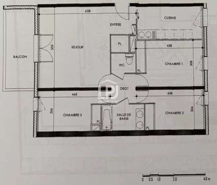Appartement à RAMONVILLE-SAINT-AGNE