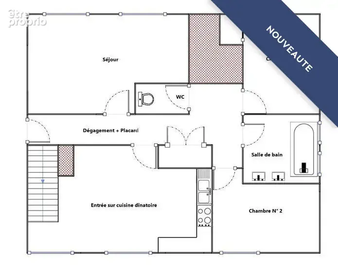 Maison 4 pièces - Grand garage - photo 16