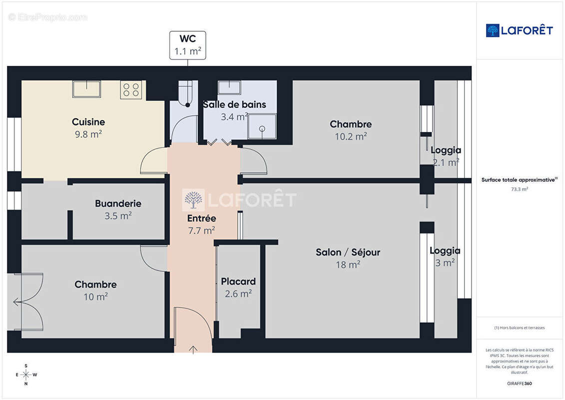 Appartement à QUIMPER