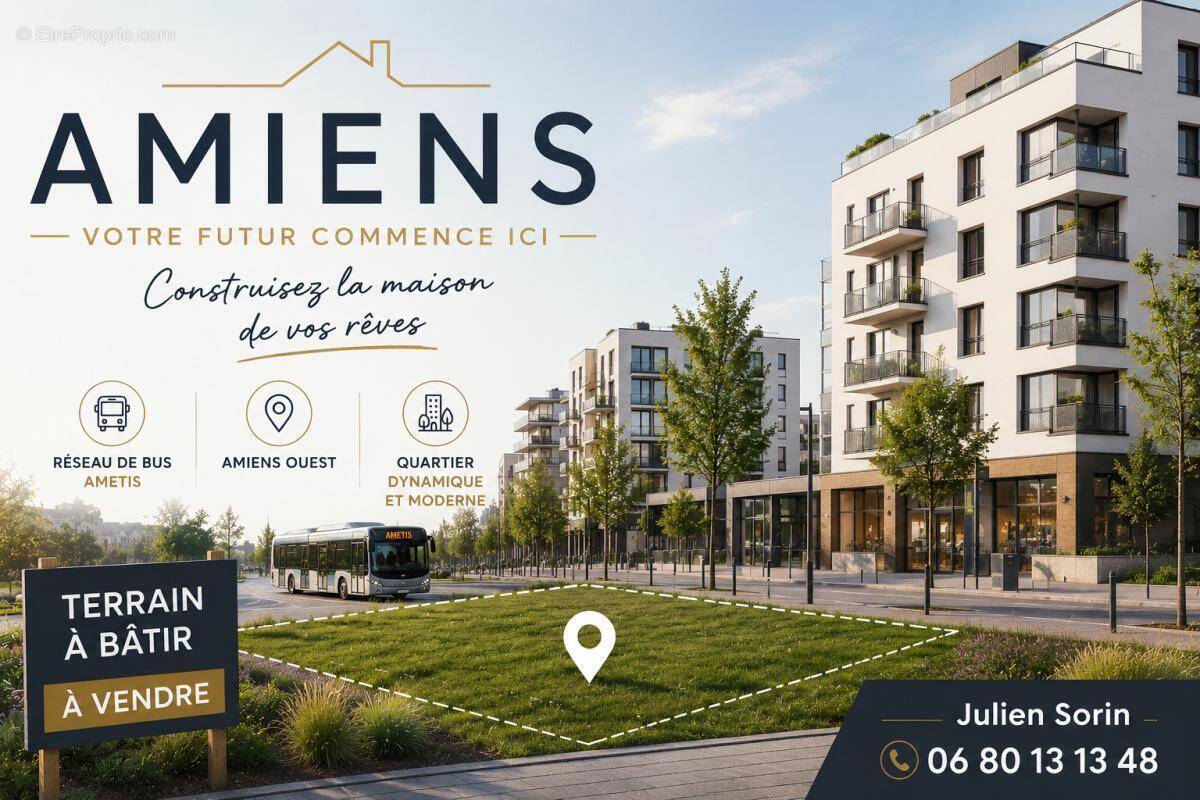 Terrain à AMIENS