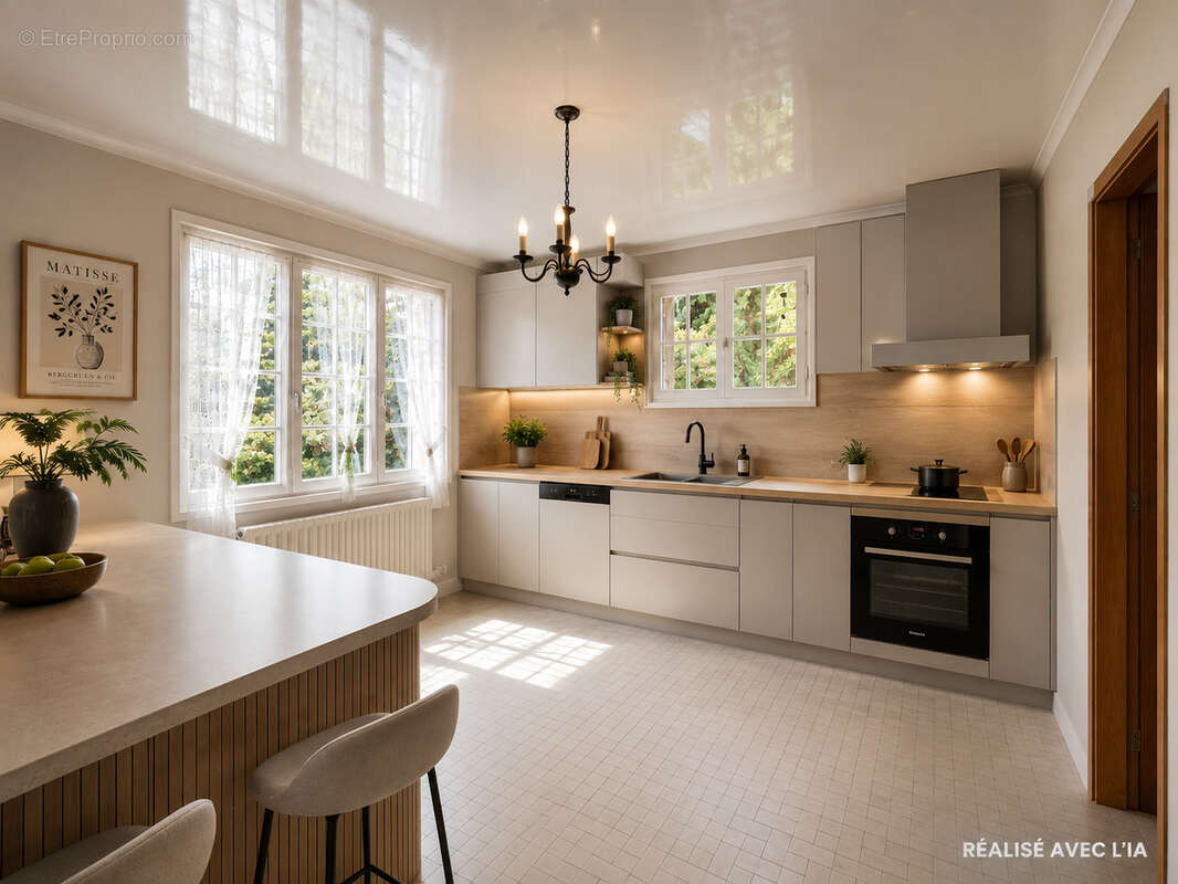 Maison 97 m² à Tredrez-Locquemeau  - photo 7