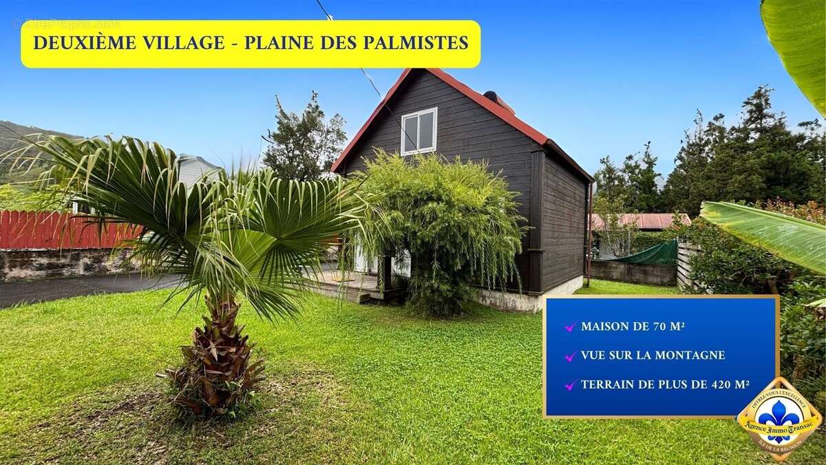 Maison à LA PLAINE-DES-PALMISTES