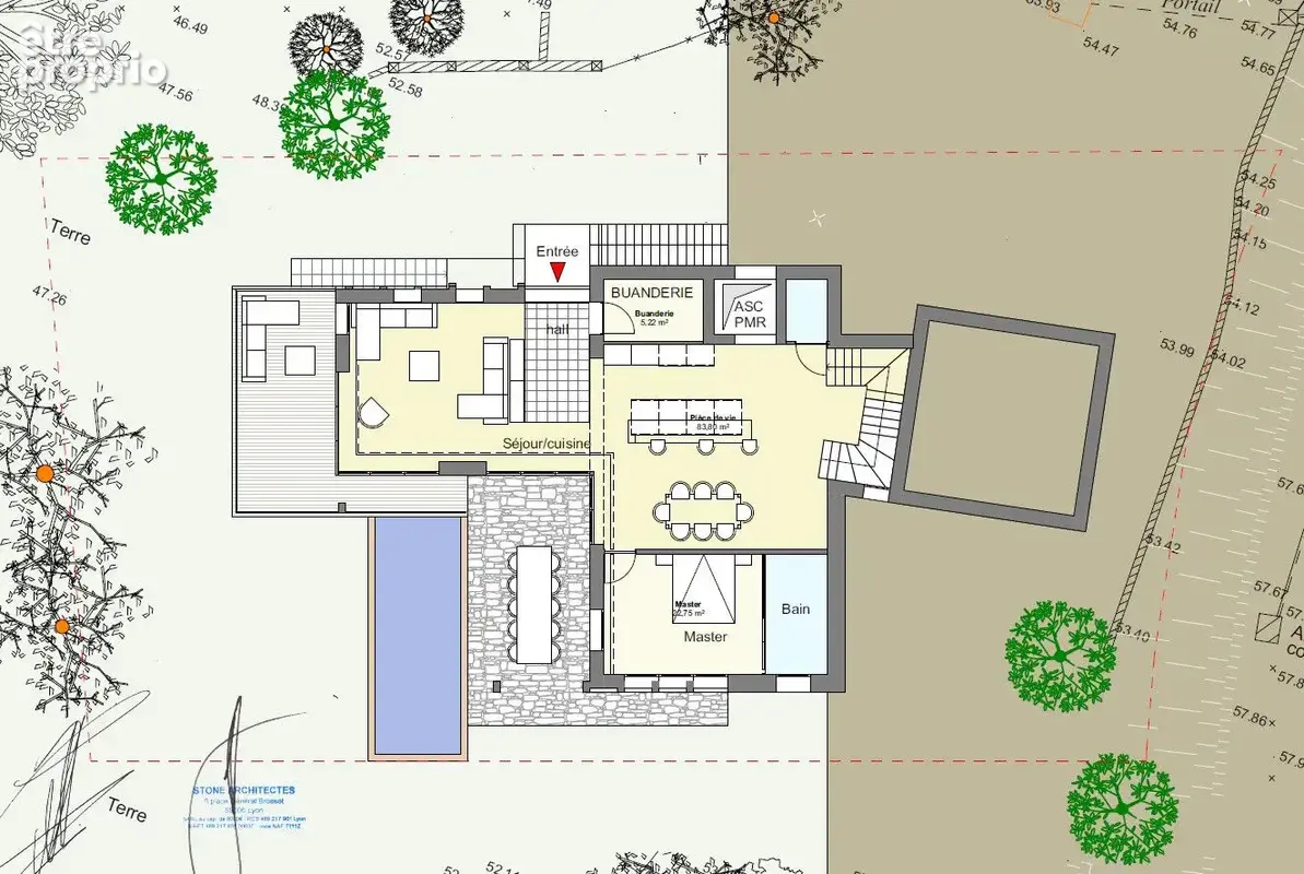 Projet de construction avec permis purgé pour une villa 4 chambres, piscine et garage à La Croix Valmer dans le quartier de Barb - photo 12