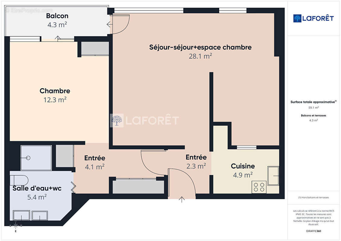 Appartement à QUIMPER