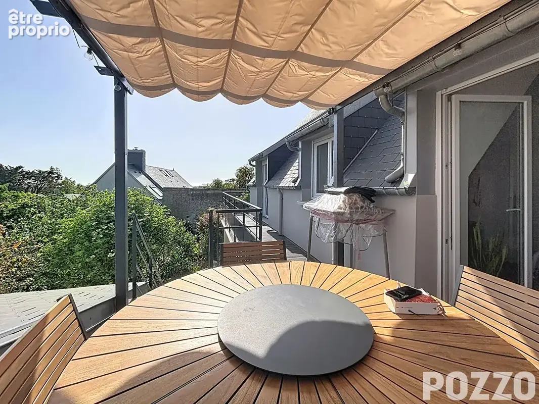 Agon Coutainville, Vue Baie de Sienne, Vente à terme, maison occupée sur 2 têtes, jolie maison en pierres en excellent état de 1 - photo 2