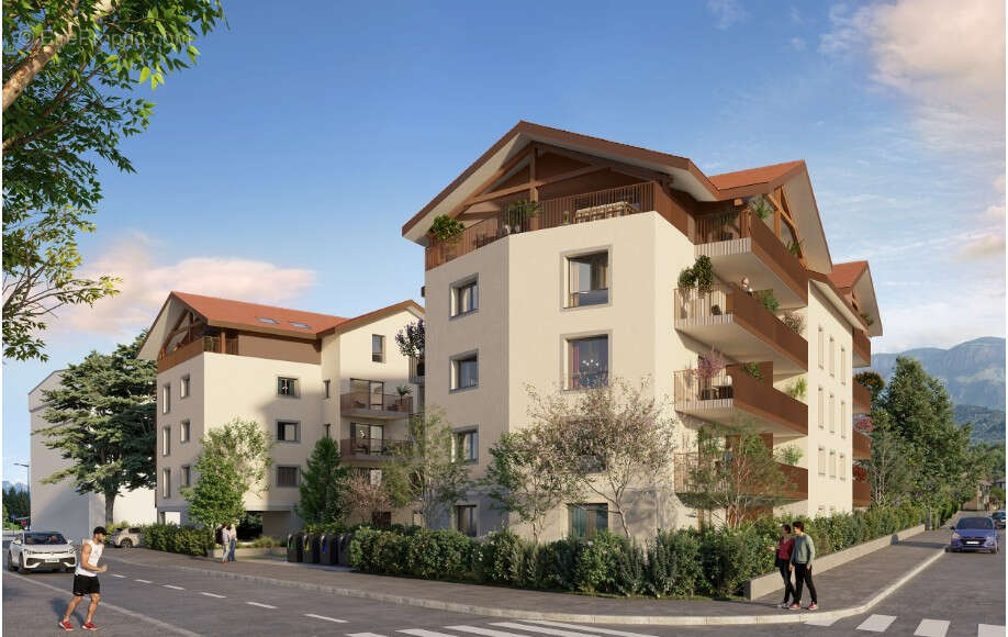 La roche dur Foron - Grand T1 de 39.36 m² dernier étage  -Frais de notaire offerts ! - photo 2
